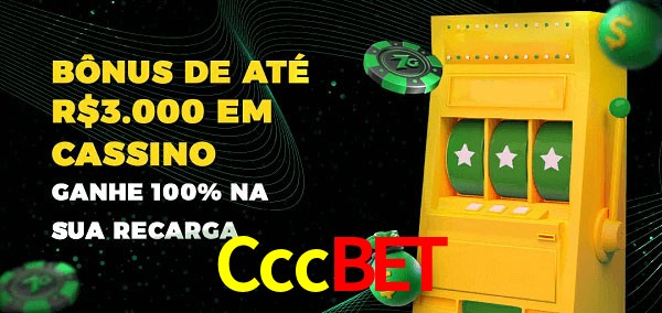 Cccbet melhor bônus de depósito