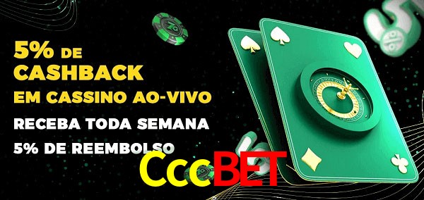 Promoções do cassino ao Vivo Cccbet